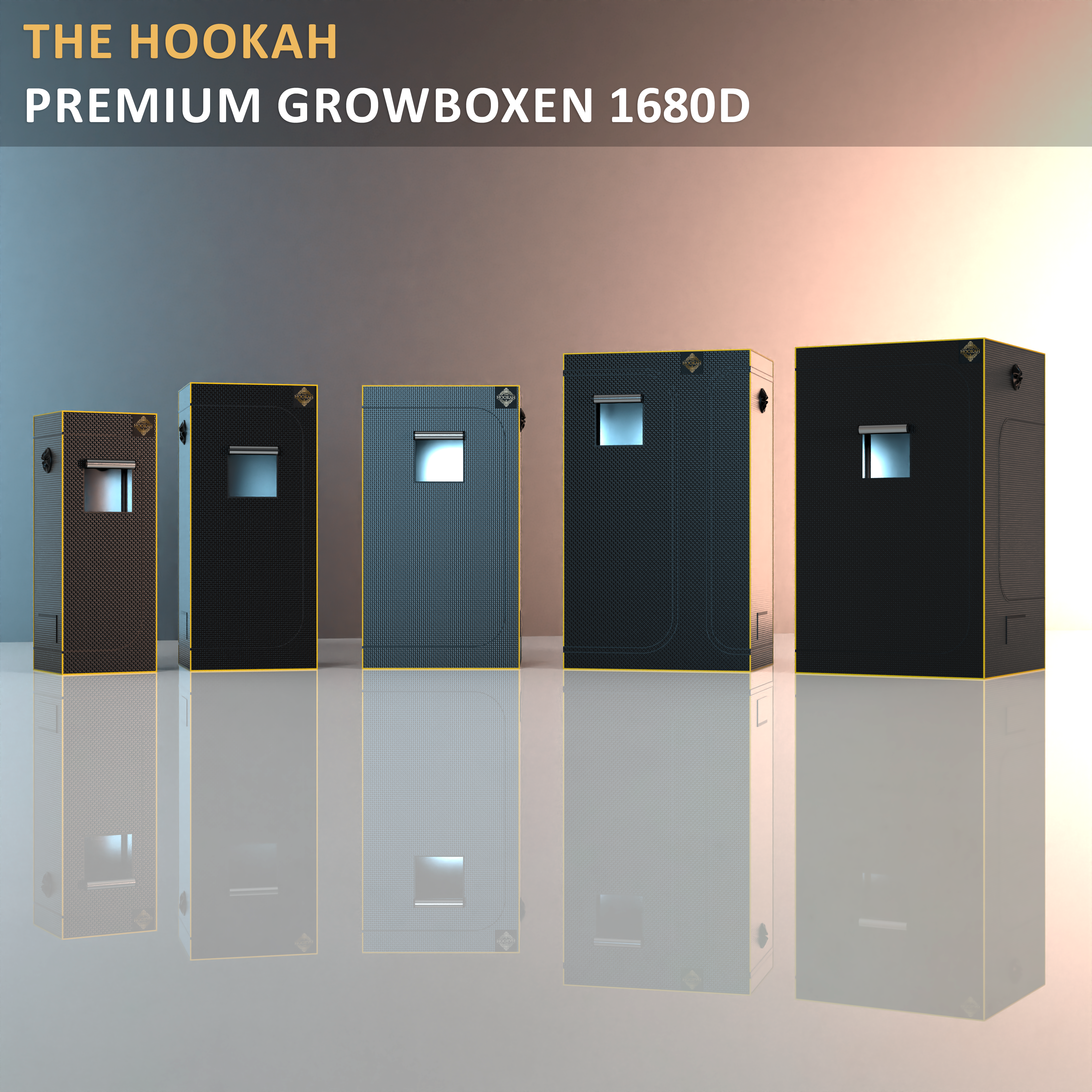 THE HOOKAH GROWBOXEN Premium D1680