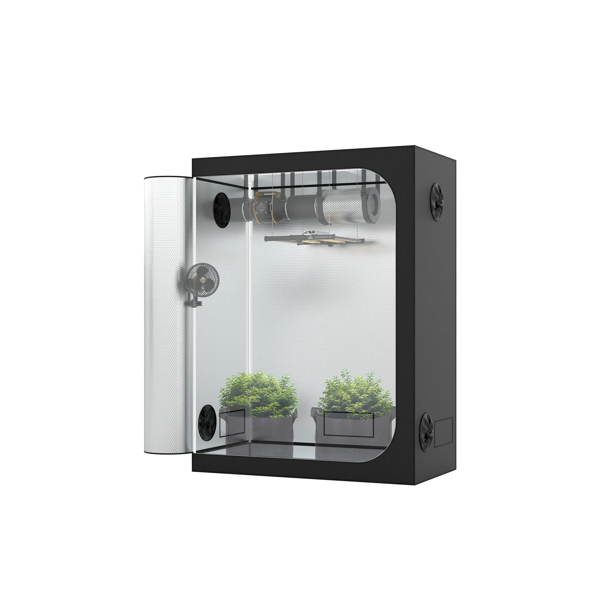 GrowZelt Growbox Deluxe D600